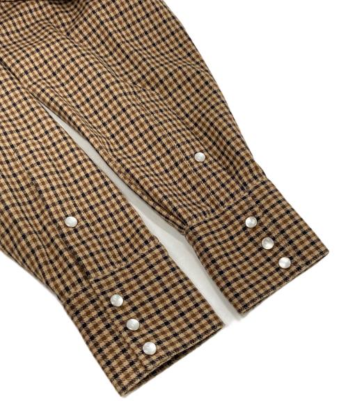 Traditional Weatherwear（トラディショナルウェザーウェア）Traditional Weatherwear (トラディショナルウェザーウェア) WESTERN SHIRT ブラウン サイズ:Sの古着・服飾アイテム