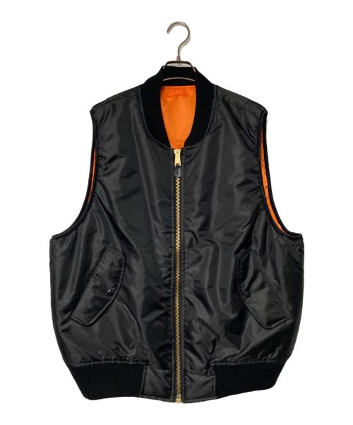 ROTHCO（ロスコ）ROTHCO (ロスコ) リバーシブルベスト  ブラック×オレンジ サイズ:XLの古着・服飾アイテム