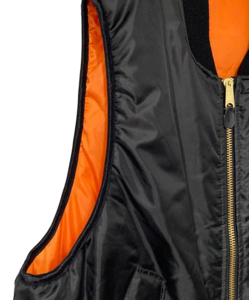 ROTHCO（ロスコ）ROTHCO (ロスコ) リバーシブルベスト  ブラック×オレンジ サイズ:XLの古着・服飾アイテム