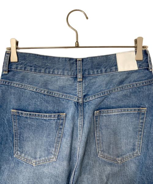 YORI（ヨリ）YORI (ヨリ) Audreyテーパードデニム インディゴ サイズ:40の古着・服飾アイテム