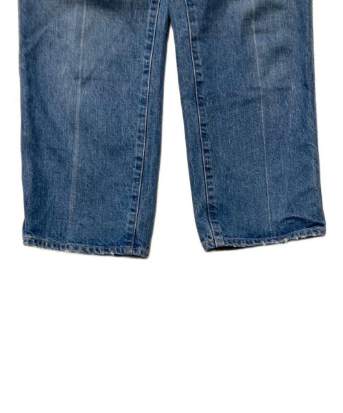 YORI（ヨリ）YORI (ヨリ) Audreyテーパードデニム インディゴ サイズ:40の古着・服飾アイテム