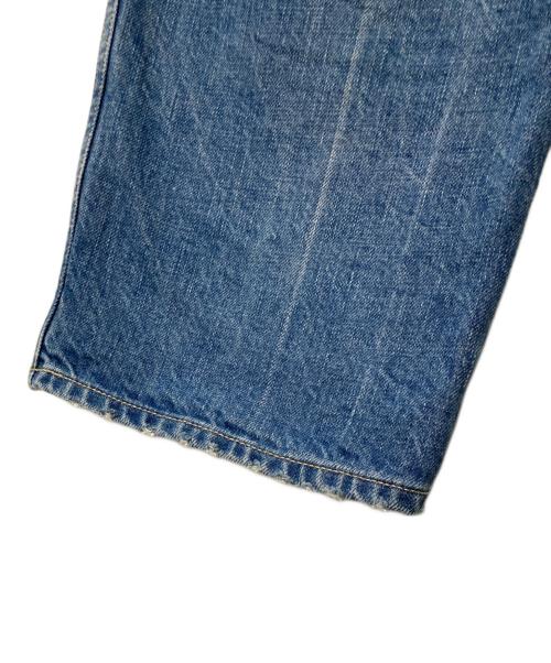 YORI（ヨリ）YORI (ヨリ) Audreyテーパードデニム インディゴ サイズ:40の古着・服飾アイテム