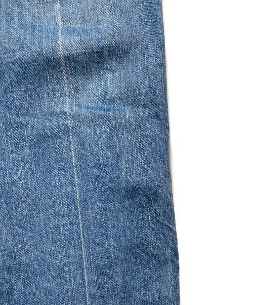 YORI（ヨリ）YORI (ヨリ) Audreyテーパードデニム インディゴ サイズ:40の古着・服飾アイテム