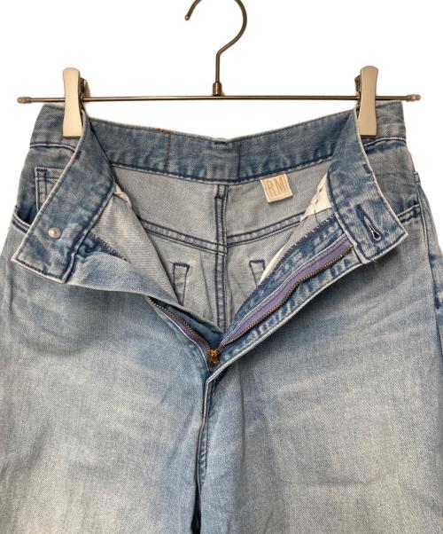 Rie miller（リエ ミラー）Rie miller (リエ ミラー) ハイウエストバギーデニム インディゴ サイズ:Sの古着・服飾アイテム