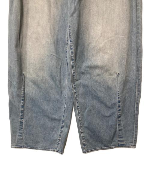 Rie miller（リエ ミラー）Rie miller (リエ ミラー) ハイウエストバギーデニム インディゴ サイズ:Sの古着・服飾アイテム