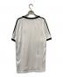 adidas (アディダス) アディカラー クラシック スリーストライプ Tシャツ ホワイト×ブラック サイズ:M：4000円