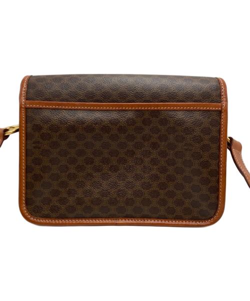 CELINE（セリーヌ）CELINE (セリーヌ) マカダム柄ショルダーバッグ ブラウンの古着・服飾アイテム