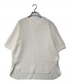 Whim Gazetteウィムガゼット）の古着「Vガゼットハーフスリーブプルオーバー」｜ホワイト