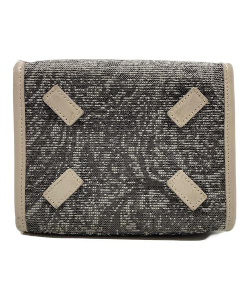 A VACATION（ア ヴァケーション）A VACATION (ア ヴァケーション) 総柄2WAYショルダーバッグ ブラウン×グレーの古着・服飾アイテム