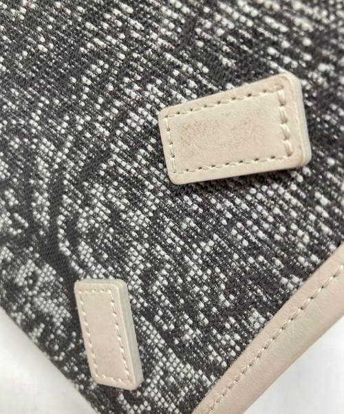 A VACATION（ア ヴァケーション）A VACATION (ア ヴァケーション) 総柄2WAYショルダーバッグ ブラウン×グレーの古着・服飾アイテム