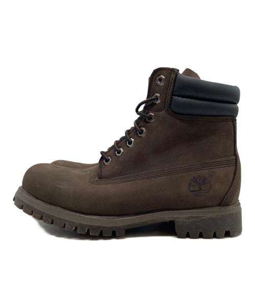 Timberland（ティンバーランド）Timberland (ティンバーランド) 6 IN DOUBLE COLLAR BOOT ブラウン サイズ:8の古着・服飾アイテム