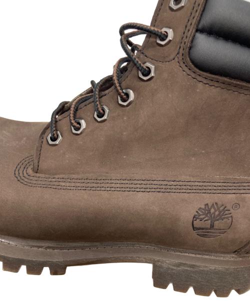 Timberland（ティンバーランド）Timberland (ティンバーランド) 6 IN DOUBLE COLLAR BOOT ブラウン サイズ:8の古着・服飾アイテム