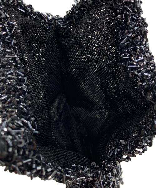 ANTEPRIMA（アンテプリマ）ANTEPRIMA (アンテプリマ) フラワーモチーフワイヤーハンドバッグ ブラックの古着・服飾アイテム