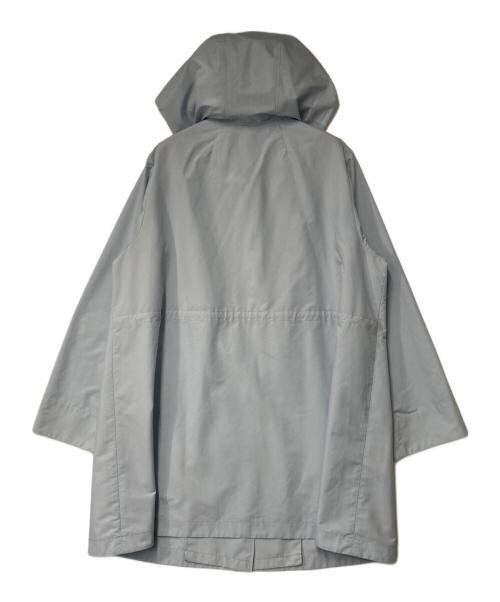 Leilian（レリアン）Leilian (レリアン) フーデッドコート ブルー サイズ:13+の古着・服飾アイテム