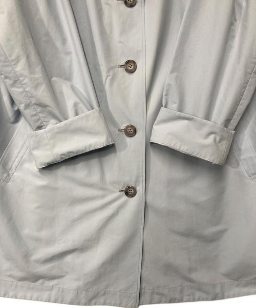 Leilian（レリアン）Leilian (レリアン) フーデッドコート ブルー サイズ:13+の古着・服飾アイテム