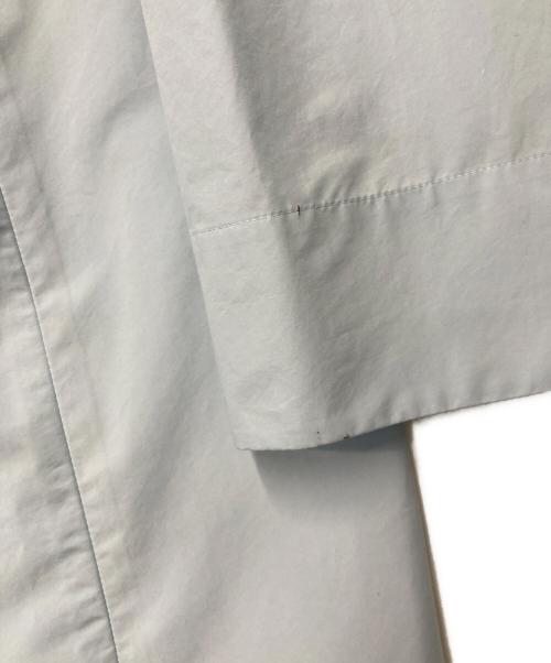 Leilian（レリアン）Leilian (レリアン) フーデッドコート ブルー サイズ:13+の古着・服飾アイテム