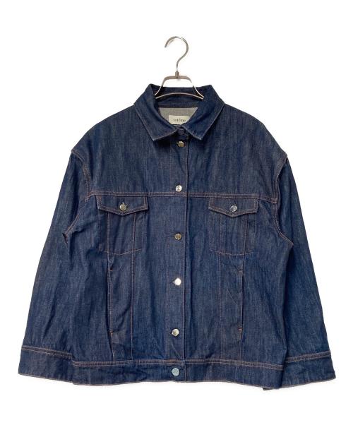 toteme（トーテム）toteme (トーテム) Bissau Denim Jacket インディゴ サイズ:Lの古着・服飾アイテム