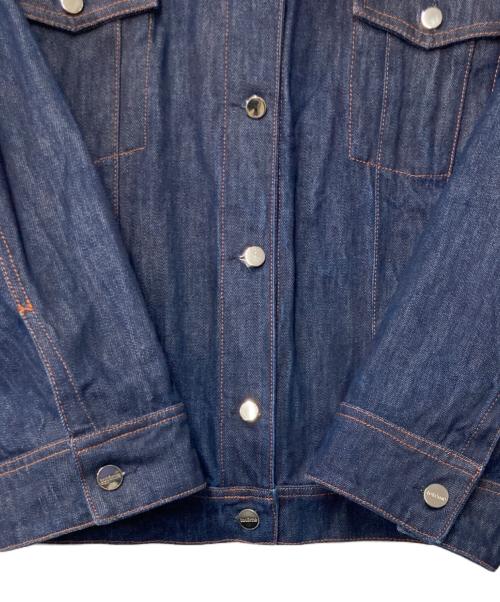 toteme（トーテム）toteme (トーテム) Bissau Denim Jacket インディゴ サイズ:Lの古着・服飾アイテム