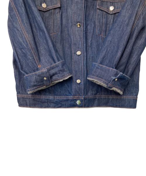 toteme（トーテム）toteme (トーテム) Bissau Denim Jacket インディゴ サイズ:Lの古着・服飾アイテム