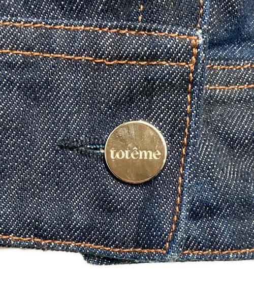 toteme（トーテム）toteme (トーテム) Bissau Denim Jacket インディゴ サイズ:Lの古着・服飾アイテム