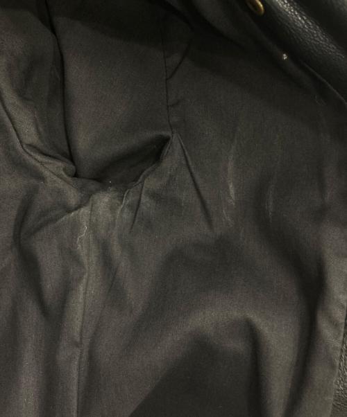 VANSON（バンソン）VANSON (バンソン) L'appartement (アパルトモン) 別注 C2 カウレザー ダブルライダースジャケット ブラック サイズ:34の古着・服飾アイテム