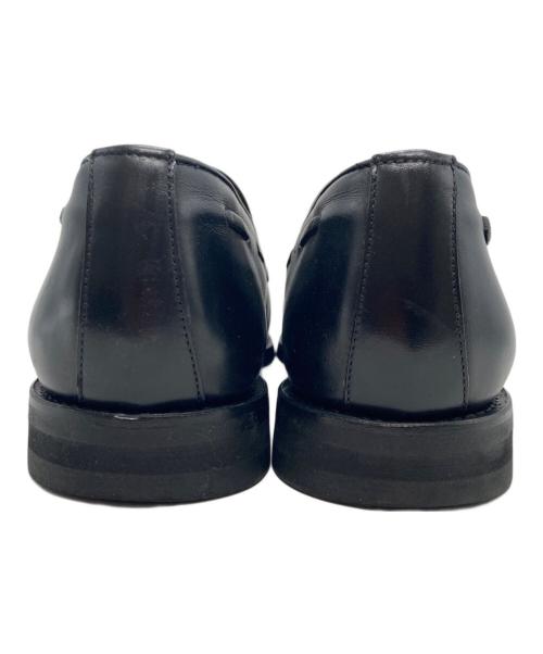 berwick（バーウィック）berwick (バーウィック) 8491SILEDB タッセルローファー ブラック サイズ:8の古着・服飾アイテム