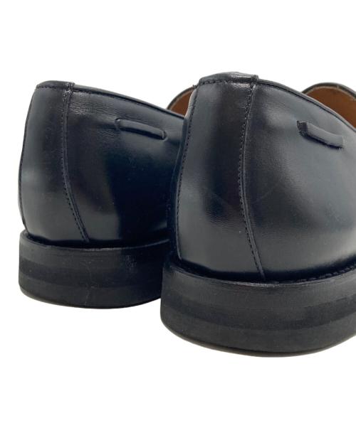 berwick（バーウィック）berwick (バーウィック) 8491SILEDB タッセルローファー ブラック サイズ:8の古着・服飾アイテム