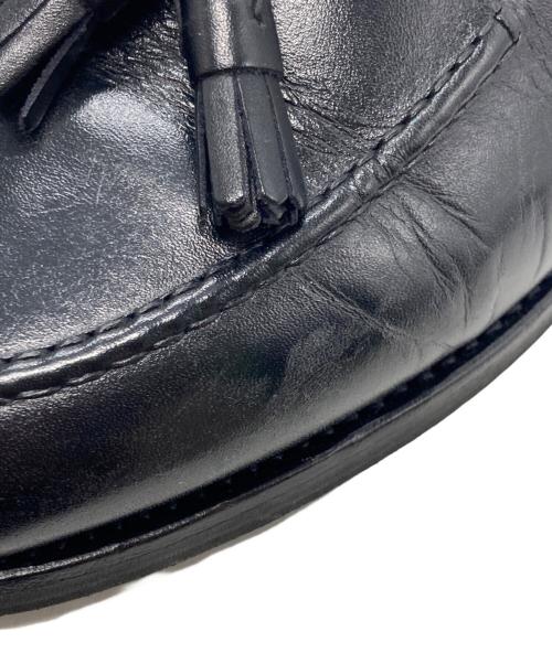 berwick（バーウィック）berwick (バーウィック) 8491SILEDB タッセルローファー ブラック サイズ:8の古着・服飾アイテム