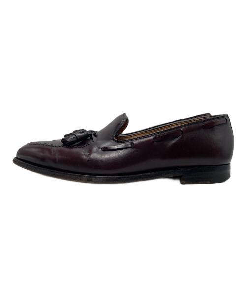 Alden（オールデン）Alden (オールデン) TASSEL MOCCASIN LOAFER CALF BURGUNDY バーガンディー サイズ:10 1/2の古着・服飾アイテム