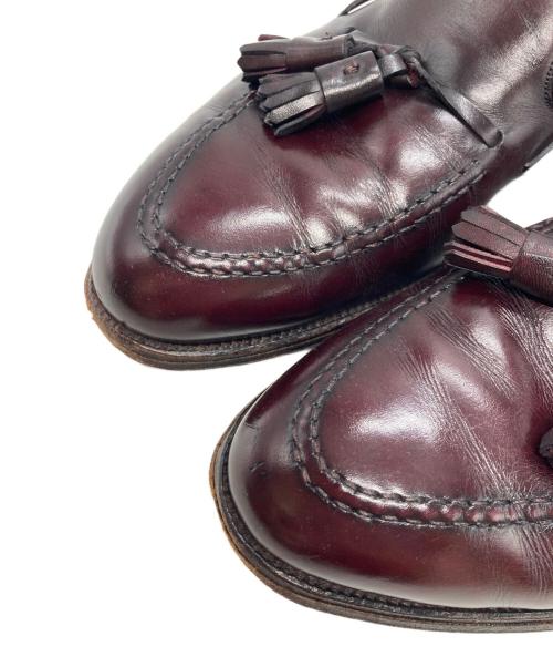 Alden（オールデン）Alden (オールデン) TASSEL MOCCASIN LOAFER CALF BURGUNDY バーガンディー サイズ:10 1/2の古着・服飾アイテム