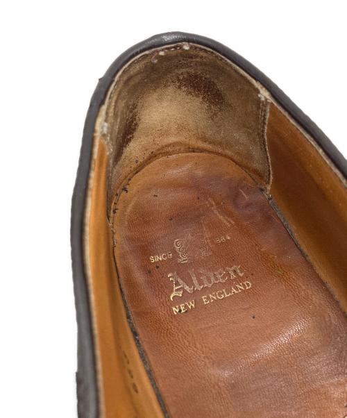 Alden（オールデン）Alden (オールデン) TASSEL MOCCASIN LOAFER CALF BURGUNDY バーガンディー サイズ:10 1/2の古着・服飾アイテム