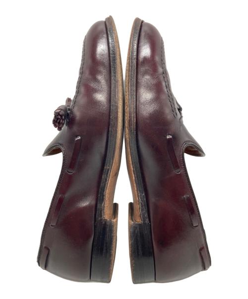 Alden（オールデン）Alden (オールデン) TASSEL MOCCASIN LOAFER CALF BURGUNDY バーガンディー サイズ:10 1/2の古着・服飾アイテム