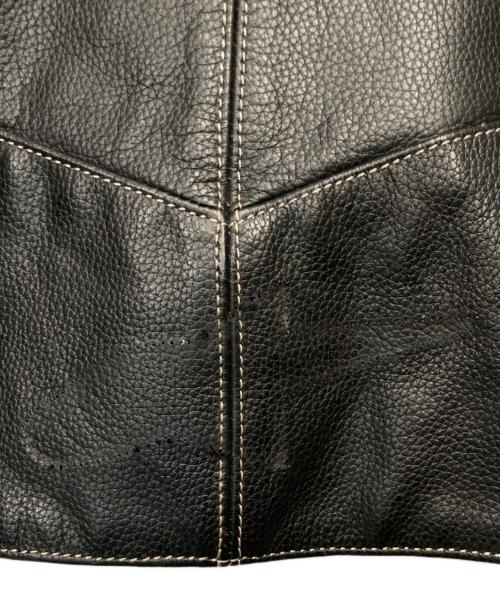 Alpinestars（アルパインスターズ）Alpinestars (アルパインスターズ) レザー ライダースジャケット ブラック サイズ:USA52の古着・服飾アイテム