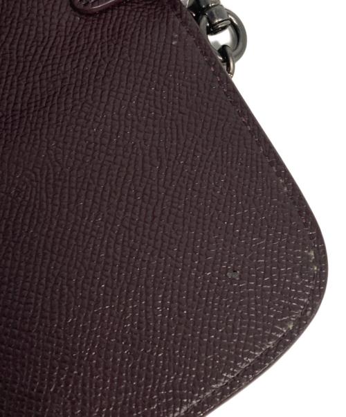 COACH（コーチ）COACH (コーチ) ターンロックチェーンショルダーバッグ ピンクの古着・服飾アイテム