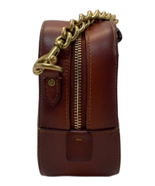 COACH（コーチ）COACH (コーチ) シグネチャーカメラバッグ ブラウンの古着・服飾アイテム