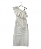 BABYLONEバビロン）の古着「マルチWAYキャミワンピース」｜ホワイト