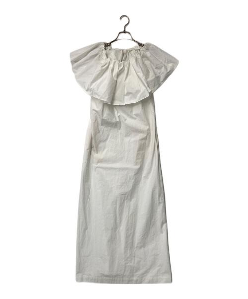 BABYLONE（バビロン）BABYLONE (バビロン) マルチWAYキャミワンピース ホワイト サイズ:34の古着・服飾アイテム