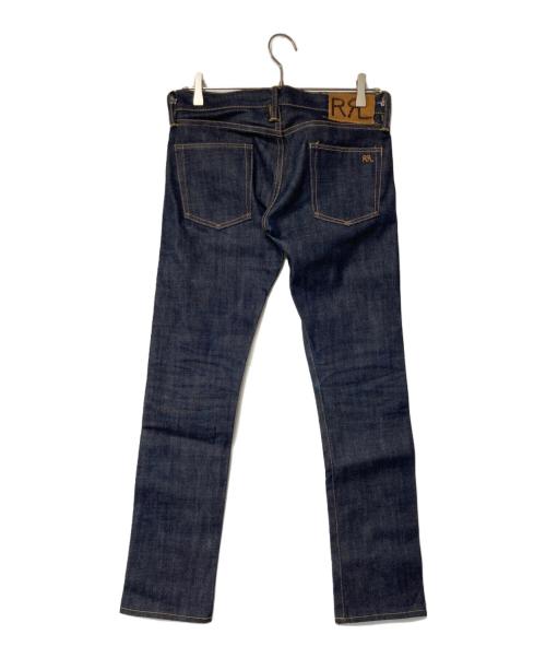 RRL（ダブルアールエル）RRL (ダブルアールエル) セルビッチデニムパンツ インディゴ サイズ:25×32の古着・服飾アイテム