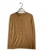 MUSE de Deuxieme Classeミューズ ドゥーズィエム クラス）の古着「FF grace クルーネックカーディガン」｜ブラウン