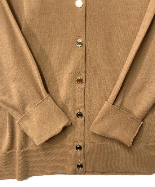 MUSE de Deuxieme Classe（ミューズ ドゥーズィエム クラス）MUSE de Deuxieme Classe (ミューズ ドゥーズィエム クラス) FF grace クルーネックカーディガン ブラウン サイズ:38の古着・服飾アイテム