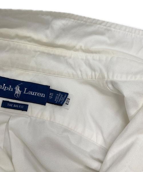 RALPH LAUREN（ラルフローレン）RALPH LAUREN (ラルフローレン) THE BIG FITシャツ ホワイト サイズ:XSの古着・服飾アイテム