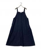 SARAHWEARサラウェア）の古着「デニムジャンパースカート」｜インディゴ
