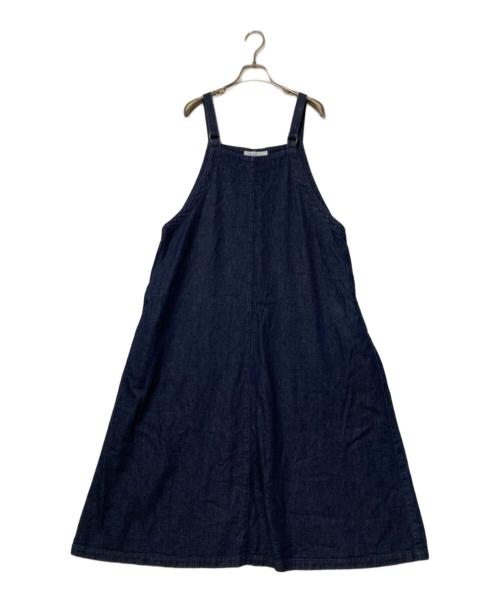 SARAHWEAR（サラウェア）SARAHWEAR (サラウェア) デニムジャンパースカート インディゴ サイズ:Regularの古着・服飾アイテム