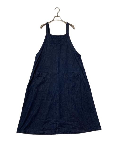 SARAHWEAR（サラウェア）SARAHWEAR (サラウェア) デニムジャンパースカート インディゴ サイズ:Regularの古着・服飾アイテム