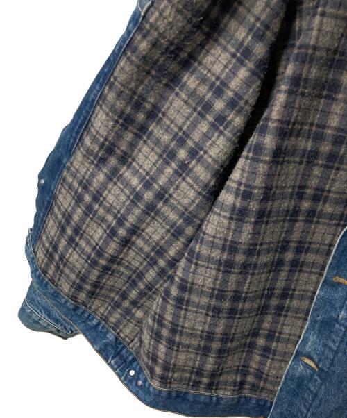 CarHartt（カーハート）CarHartt (カーハート) 企業刺繍デニムジャケット インディゴ サイズ:XLの古着・服飾アイテム