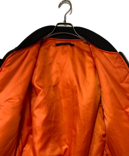 AVIREX（アヴィレックス）AVIREX (アヴィレックス) MA-1ジャケット ブラック サイズ:LARGEの古着・服飾アイテム