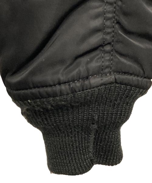 AVIREX（アヴィレックス）AVIREX (アヴィレックス) MA-1ジャケット ブラック サイズ:LARGEの古着・服飾アイテム