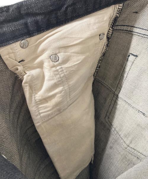 DIOR HOMME（ディオール オム）Dior Homme (ディオール オム) 03SS エディ期 爪痕ダメージ加工デニムパンツ ブラック サイズ:48の古着・服飾アイテム