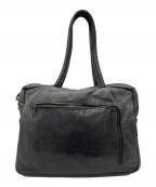 Jas-M.B.ジャスエムビー）の古着「レザートートバッグ」｜グレー