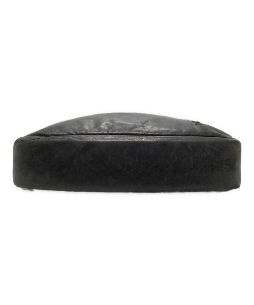 Jas-M.B.（ジャスエムビー）Jas-M.B. (ジャスエムビー) レザートートバッグ グレーの古着・服飾アイテム